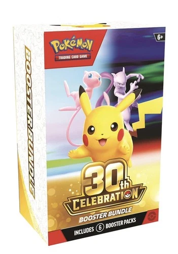 Pokemon TCG 30th Anniversary Celebration Booster Bundle x3 Confirmed PRESALE