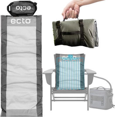 Ecto TOPR Cooling Cushion, Cools down 45 Degrees up to 10 Hours, Battery Powered