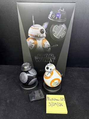 BB8 & BB9E Hot Toys Droid Star Wars The Last Jedi MMS442 w/shipper