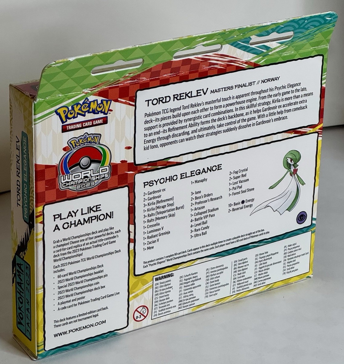 POKEMON TCG - 2023 World Championship Japan Deck: Tord Reklev