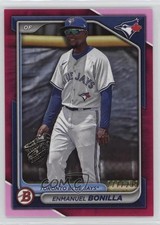 2024 Bowman Prospects Fuchsia Border 277/299 Enmanuel Bonilla #BP-53 b4d