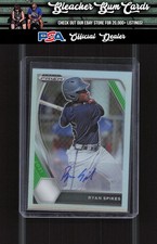 2021 Panini Prizm Draft Picks Ryan Spikes Base Autographs Silver Prizm Auto