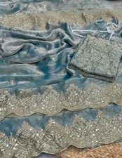 Indian Wedding Bollywood Designer Sari Party Wear Bridal Pakistani Ethnic Saree