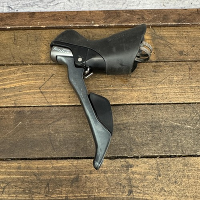 #ad #ad Shimano Tiagra ST 4700 Left 10s STI Brake Shifter Lever Hood Black Parts Repair $25.99