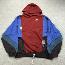 Nike Hoodie Jacket Women  s XS Colorblock Windbreaker Pullover Hooded