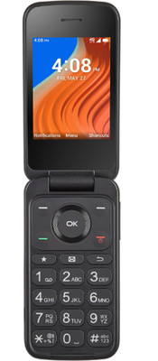 Tracfone TCL My Flip2, 4GB, Black -  Prepaid Flip Phone (Locked)