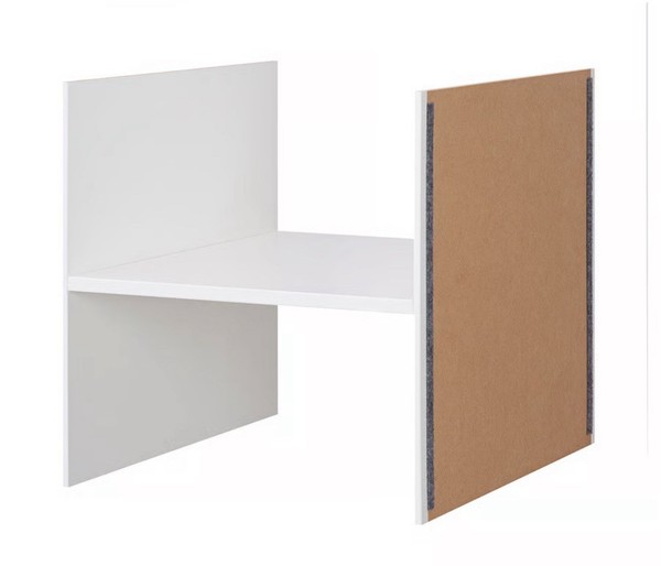 NUEVO IKEA KALLAX Inserto con 1 Estante, Blanco, 33x33 cm, 204.237.20