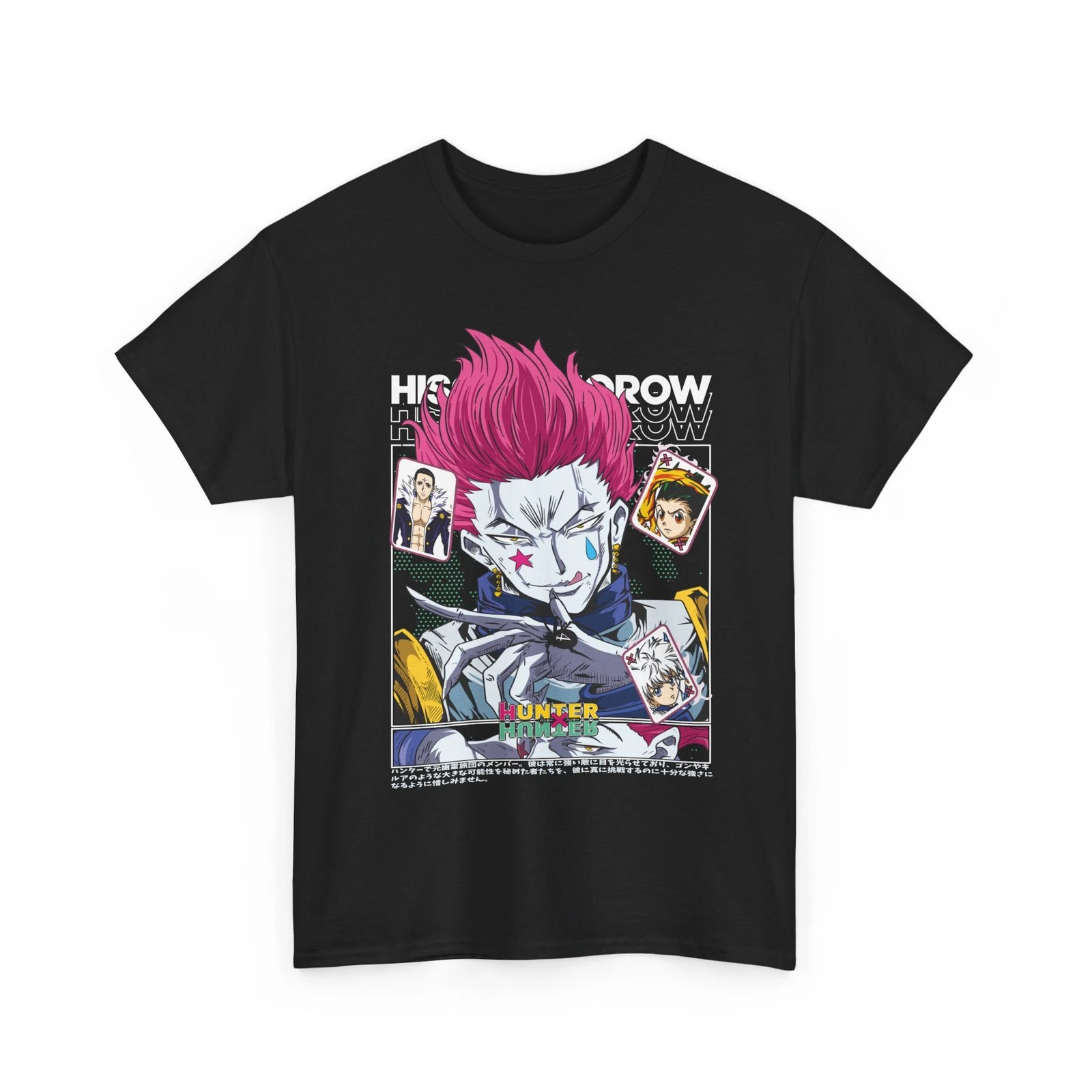 Hisoka T-Shirt xHunter Anime Manga Unisex
