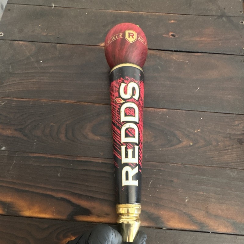 Redd's Apple Ale Draft Beer Tap Handle Plastic Collectible Barware
