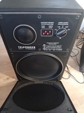 TELEFUNKEN TLX1 Professional Vintage 2 Boxen HiFi Audio mit Blenden