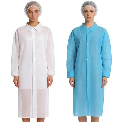 Women Adult Jacket Maintenance Coat Long Sleeve Lab Coats Dental Adults Work