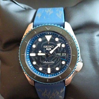 Seiko 5 Sports Automatic Sabo One Piece Model Limited 5000 mit Box und Papiere