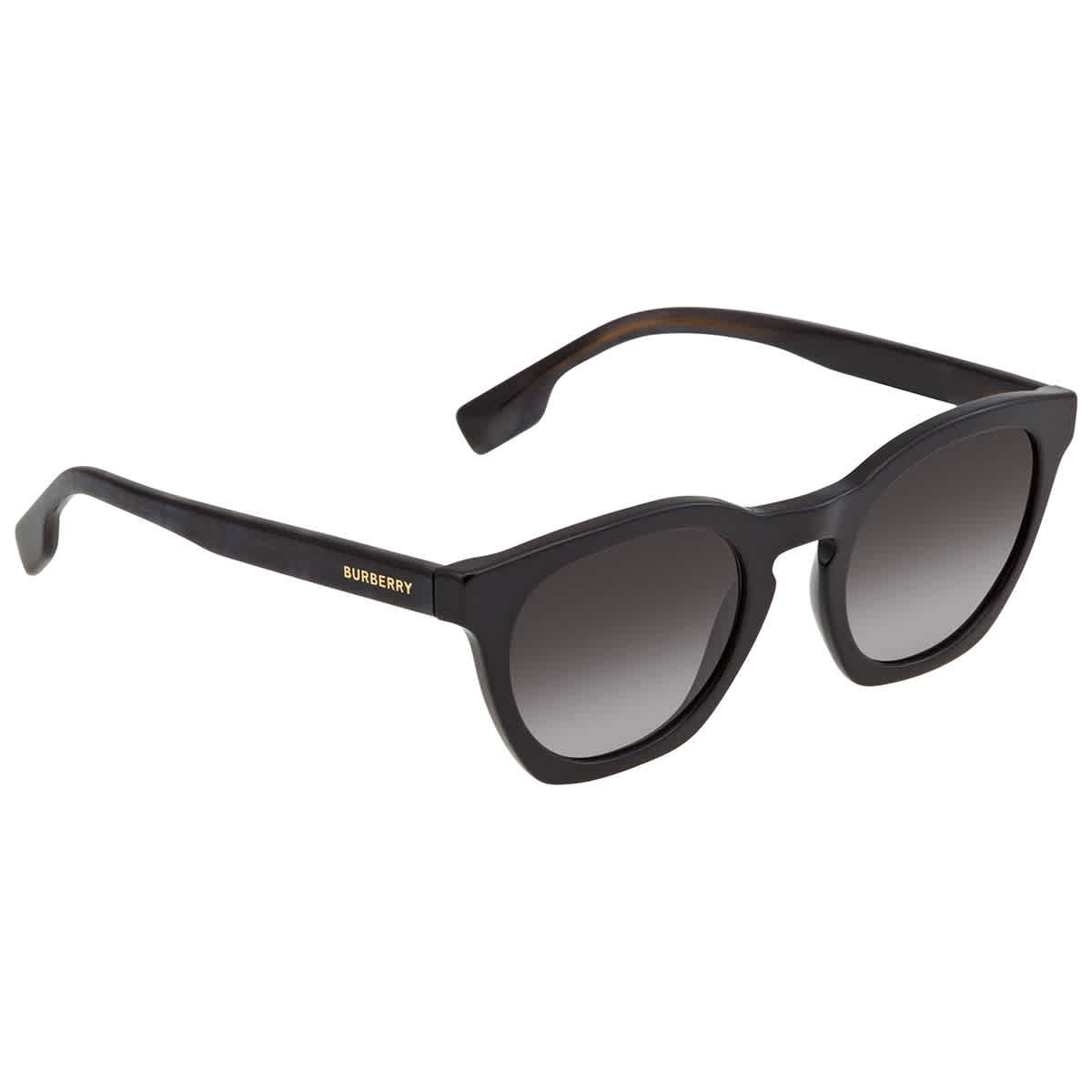 Burberry Yvette Grey Gradient Cat Eye Ladies Sunglasses