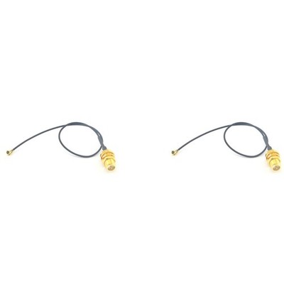 2X U.FL  PCI zu RP-SMA Pigtail Antenne WiFi Kabel 2Er Pack J8T18926