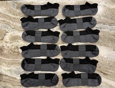 6 Pair Compression Ankle Socks, Size 2X/3X, L...