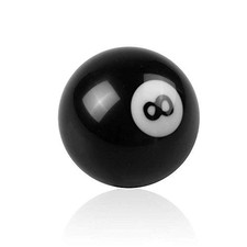 8 Ball Shift Knob Manual Gear Shift Lever Round Ball with 3 Adapters Copper