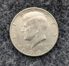1964 Kennedy Half Dollar - 90% silver - uncirculated - fast shipping