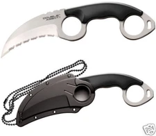 Cold Steel Double Agent 1 Serrated AUS 8A Steel 39FKSZ 39FKS **NEW**