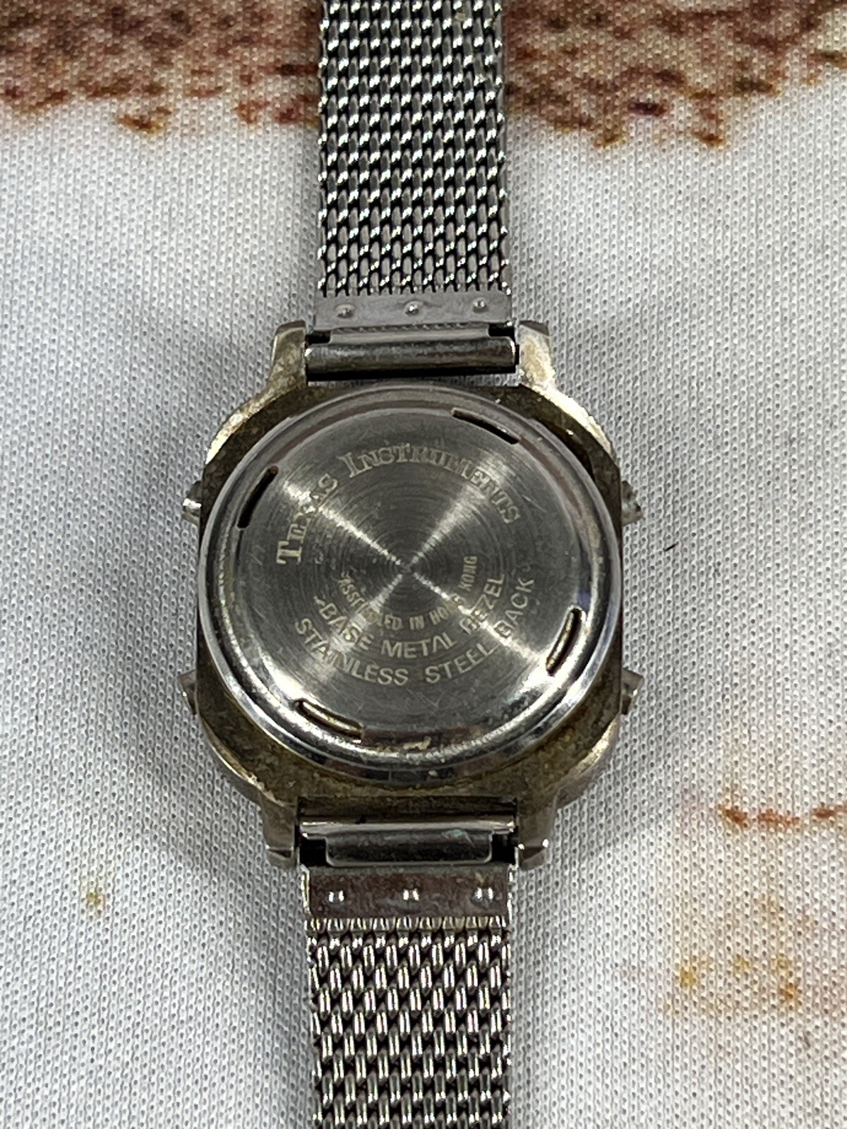 Texas Instruments Women's Digital Silver Toned Wr… - image 5