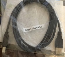 USB PRINTER CABLE 6FT 2.0 CORD TYPE A MALE to B MALE 6 FT A-B for EPSON HP DELL