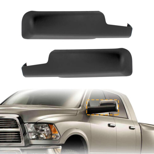 For Dodge RAM 1500 2500 3500 Left & Right Side Trailer Tow Mirror Front Cover - Picture 2 of 13