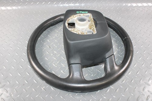 *BARE*03-10 CONTINENTAL GT Black Leather OEM Steering Wheel Four Spoke Factory - Picture 9 of 12