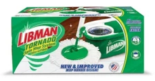 Libman Tornado Spin Mop System | Mop and Bucket w/Wringer Set New & Improved