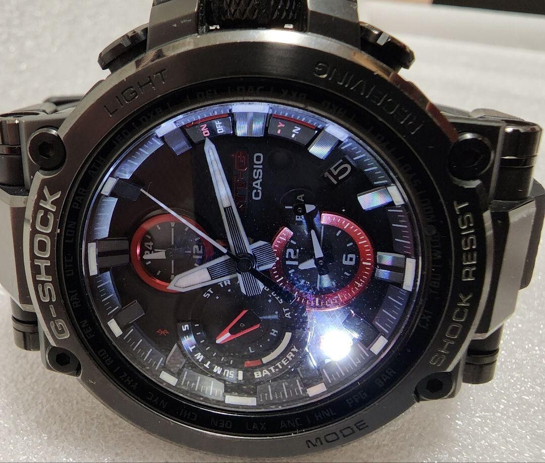 CASIO G-SHOCK MTG-B1000B-1AJF Men's Watch Black Used Japan CASIO G-SHOCK MTG-B1000B-1AJF Men's Watch Black Used Japan