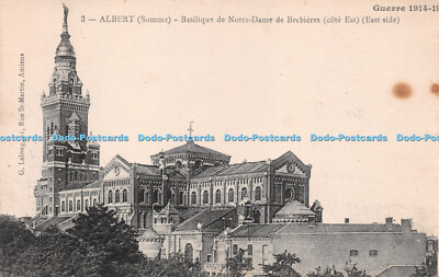R231028 Albert Somme Basilique de Notre Dame de Brebieres Cote Est East Side Cat