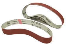 #400 Grit 1-1/2" x 24.5" Aluminum Oxide Sanding Belt BLUEROCK 40B Grinder Sander