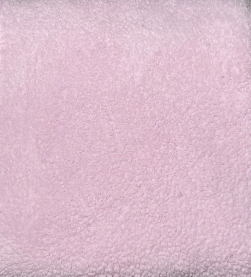 Manta de bebé Cutie Pie rosa mono marrón tan bonito suave felpa polar Lovey 30x28 Foto 2 de 3