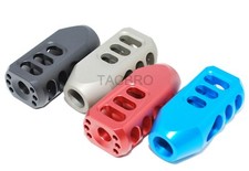 .308 Anodized Aluminum Tanker Style Muzzle Brake 5/8x24 Thread Pitch for 308
