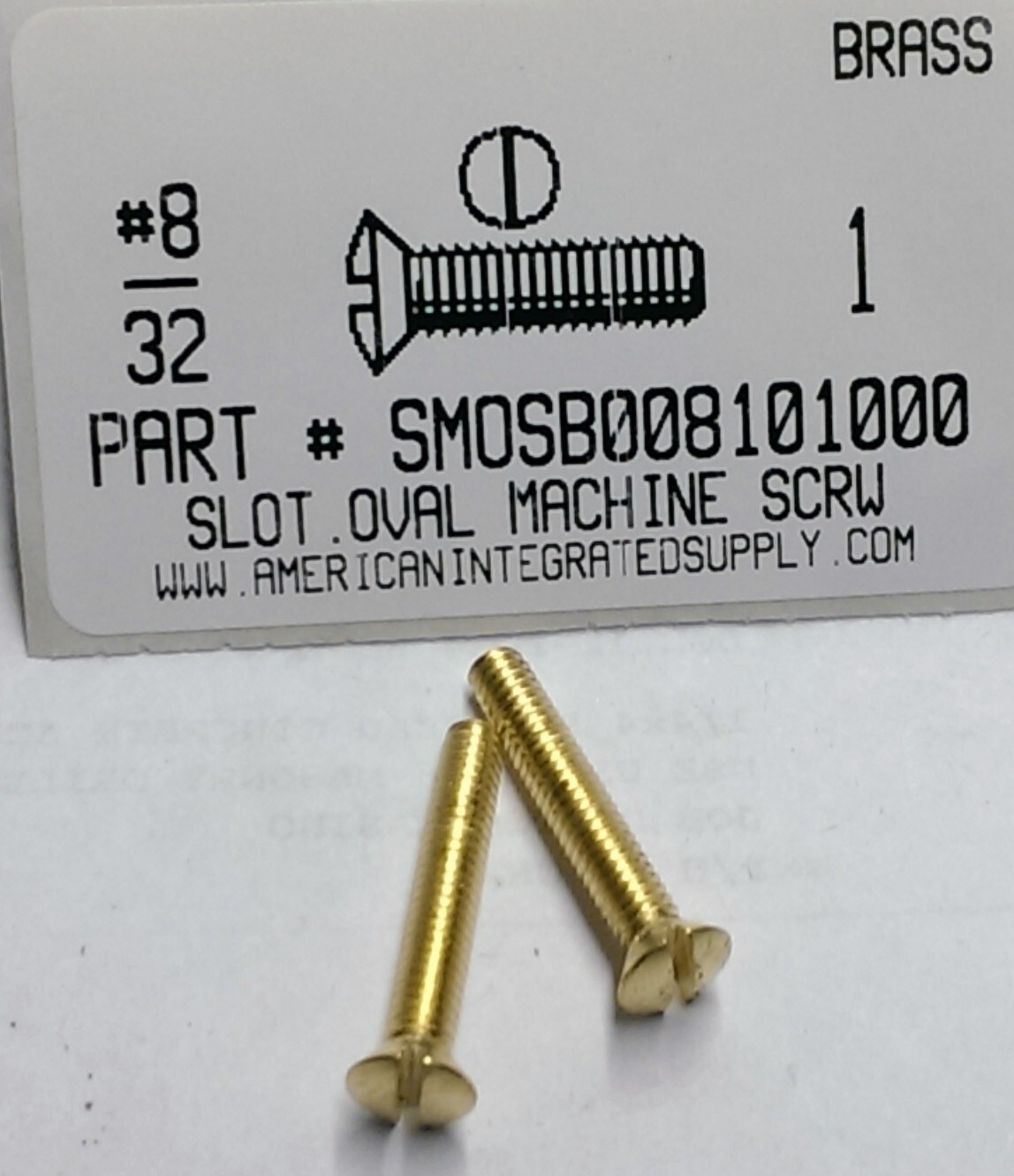 8-32x1-1/2 Pan Head Machine Screws, 304 Stainless Steel Screw, Pack of 10