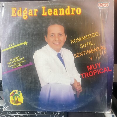 EDGAR LEANDRO / MUY TROPICAL / Vinyl Record 33 Rpm 