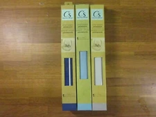 Lot Of 3 Crafter's Square Permanent Vinyl Paper 12" x 48"  Glossy