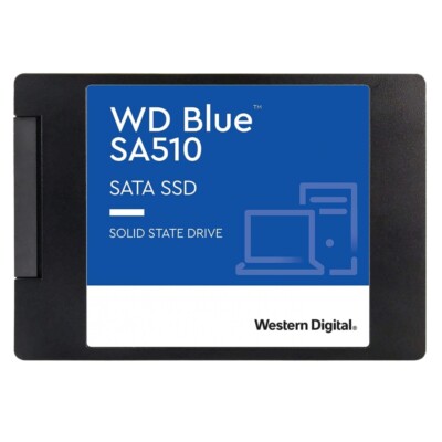 Western Digital WD Blue SA510 500 GB - Interne Festplatte - schwarz