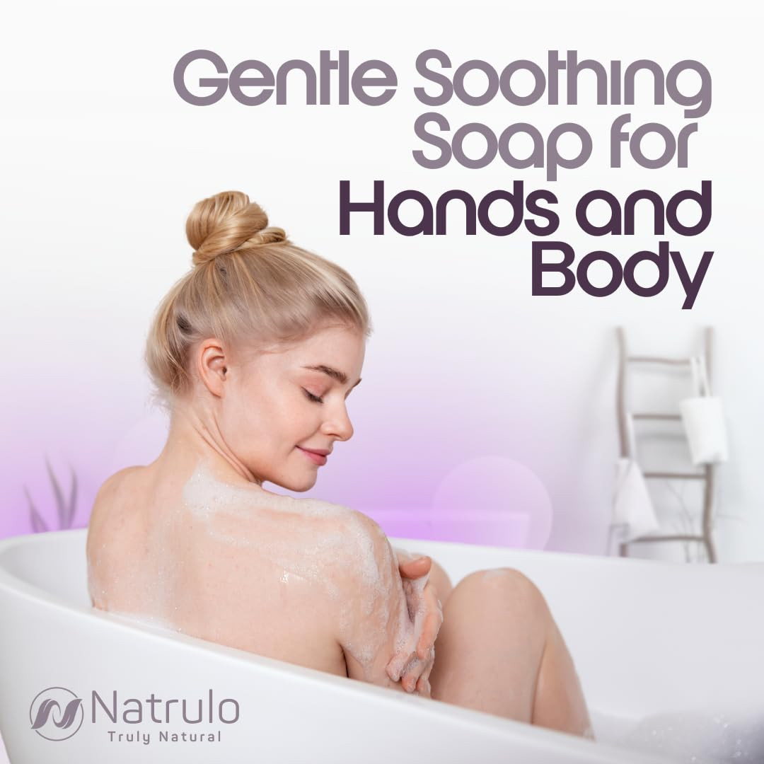 Eczema Soap Bar for Face and Body – All Natural Dermatitis, Psoriasis Treatment