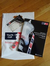 Chelsea v Man Utd Cup Final 2007 Programme Ticket  Sponsors Carrier & Key Ring