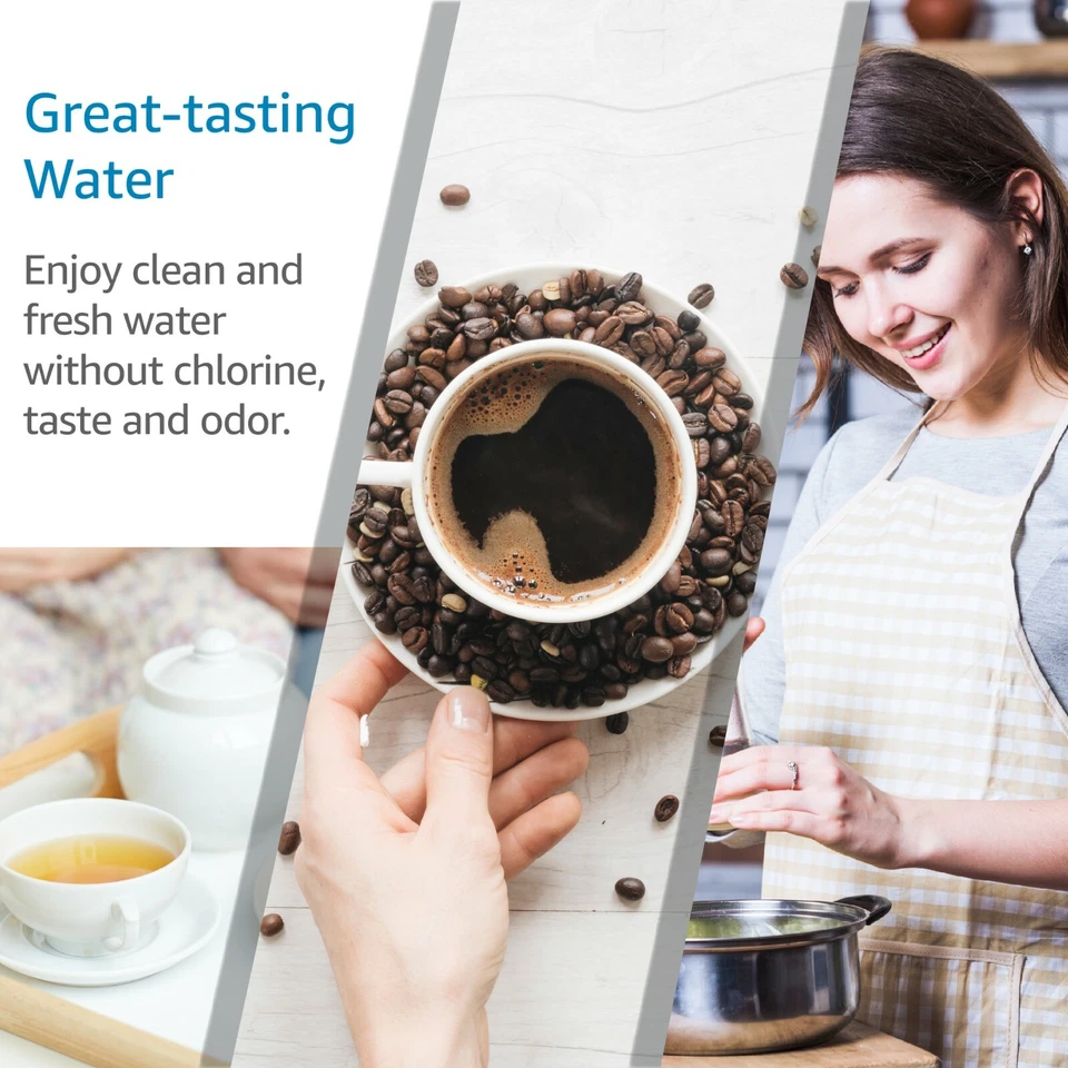 AQUA CREST Pitcher Water Filter,Replacement For PPT700W,CR-1100C,CRF-950Z,4 Pack - Image 3 of 4