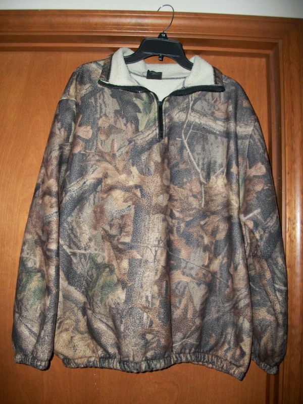 ARTIC OUTDOORS FLEECE PULLOVER SHIRT/JACKET - SIZE LARGE!    (C9)