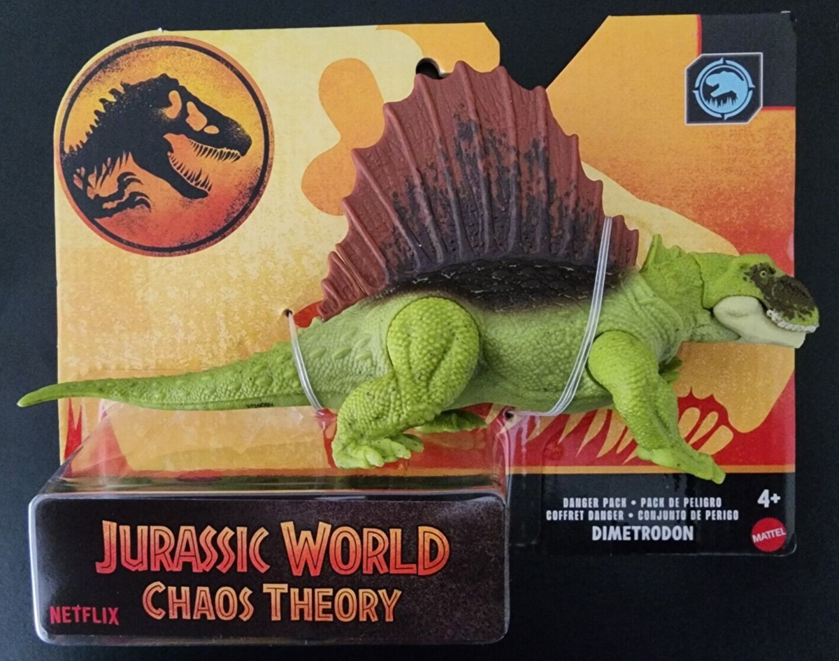 Jurassic World Chaos Theory Danger Pack 2025 Dimetrodon Dinosaur