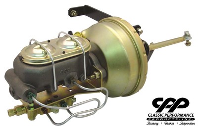 1947-54 CHEVY GMC TRUCK 8'' SINGLE POWER BRAKE BOOSTER CONVERSION KIT DISC / DRUM