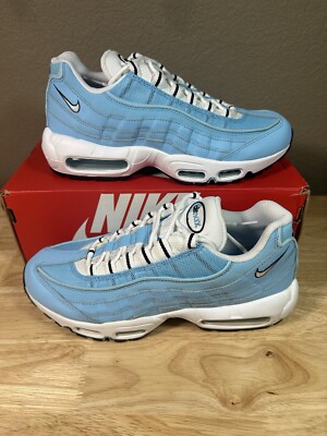 Nike Air Max ホワイト/ブルー スニーカー Nike Air Max 95 Blue Chill University UNC White DZ4395-400 Men's