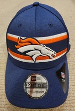 Denver Broncos New Era 39Thirty Fitted Hat Small-Medium NFL Premium Hat