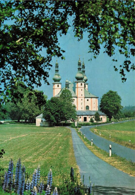 alte AK Wallfahrtskirche Kappl bei Waldsassen ungelaufen Ansichtskarte me5374j