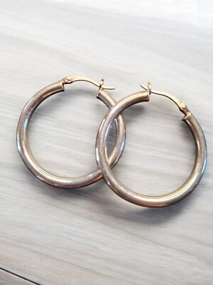 Vintage JCM Jacmel Mauritius Designer NY Sterling Silber 925 Creolen Leverback Earr