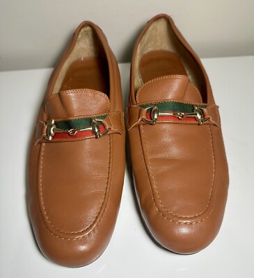 Maus & Hoffman Leggaro Italian Slip On TAN LEATHER LOAFERS  display picture 1