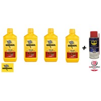 Bardahl XTC C60 10W50 MotoröL Synthetisch 4 L + WD 40 Geschenk