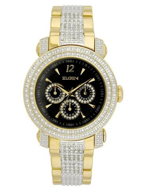 White stone watch hot sale