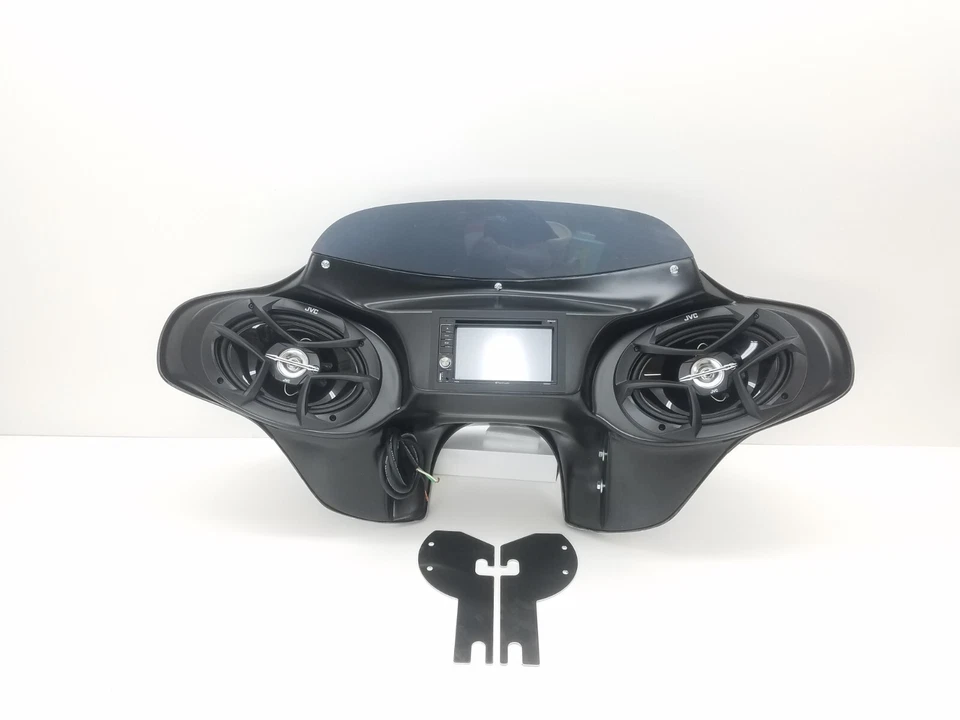 Altavoces Harley-Davidson Softail Classic Fairing 5.25 radio doble Din Foto 2 de 4